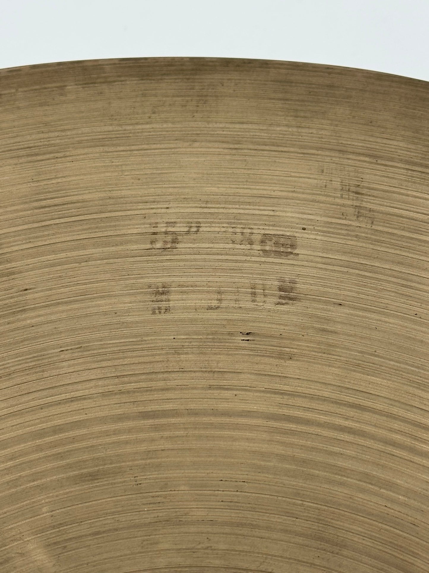 K. Zildjian 1959 Old Stamp IVb 15" Medium Hi Hat Pair - 972/1,060g