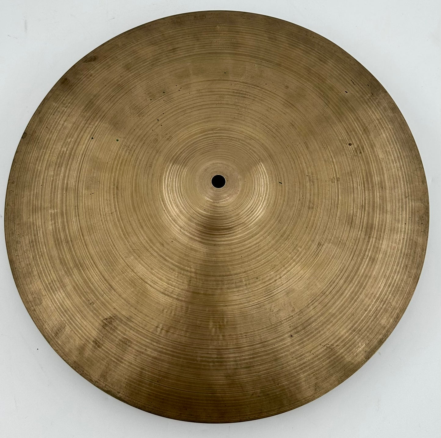 K. Zildjian 1959 Old Stamp IVb 15" Medium Hi Hat Pair - 972/1,060g