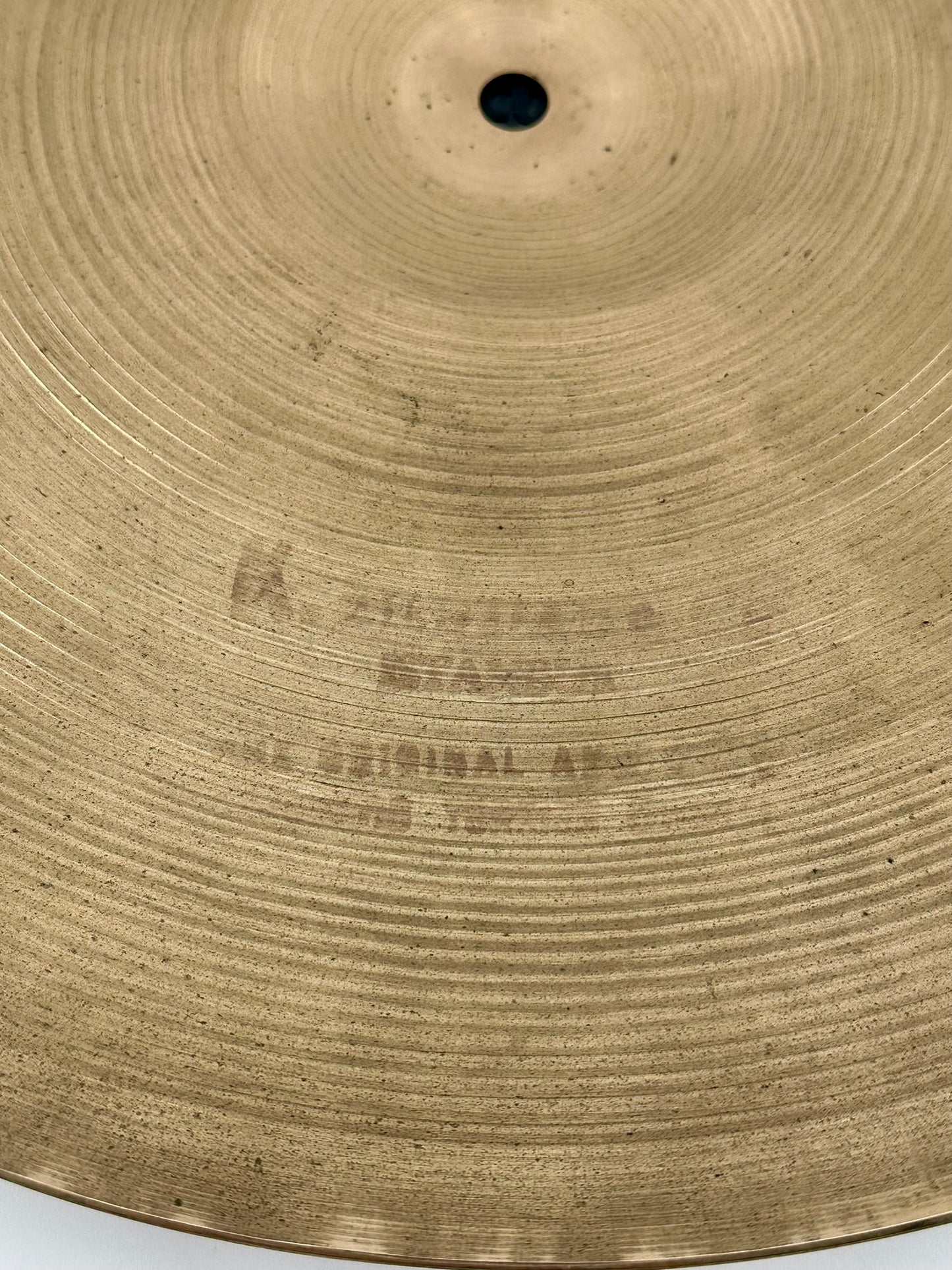 K. Zildjian 1959 Old Stamp IVb 15" Medium Hi Hat Pair - 972/1,060g