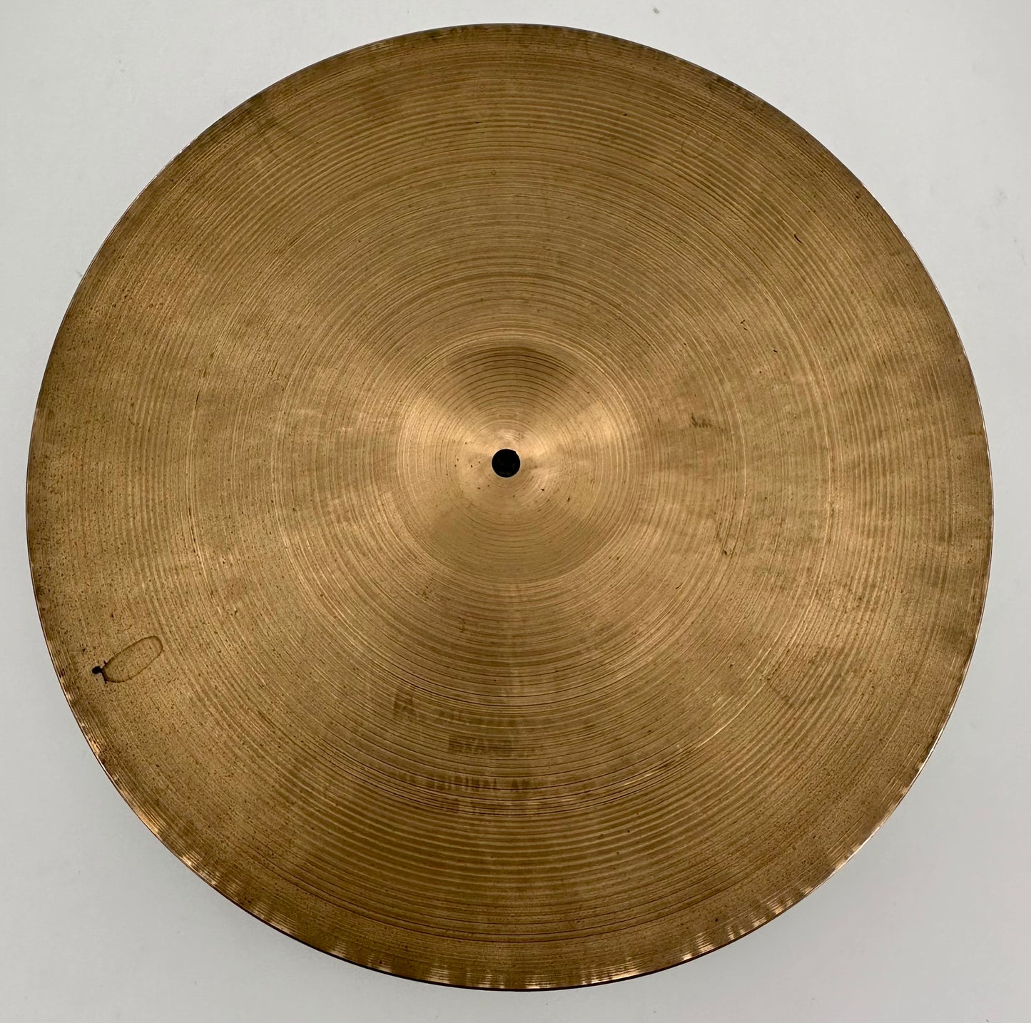 K. Zildjian 1959 Old Stamp IVb 15" Medium Hi Hat Pair - 972/1,060g