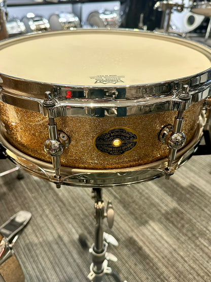 Montineri Custom Drum Kit: 5-Piece Copper/Silver Sparkle