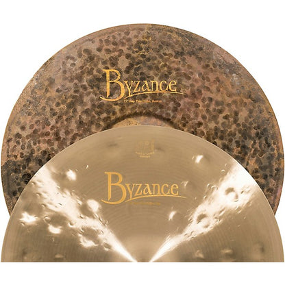 MEINL Byzance Jazz Thin Hi-Hat Cymbals - 15"