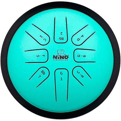 Nino Steel Tongue Drum - G Minor, Mint Green