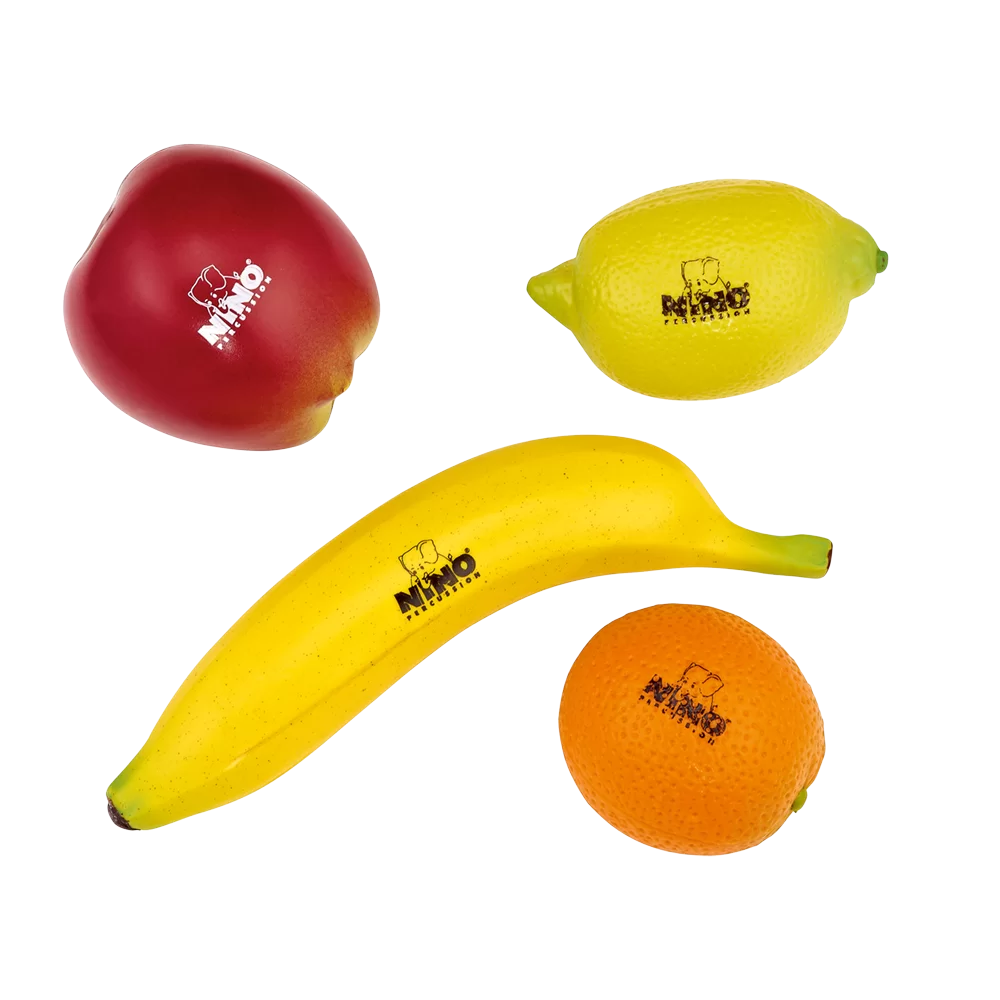 Meinl NINO Botany Shaker Assortment of 4 Pieces Fruit