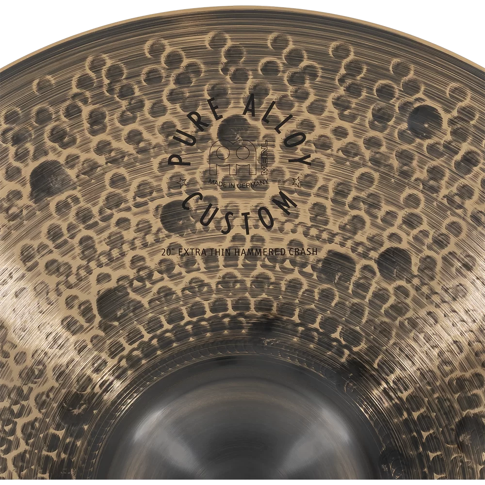 Meinl 20" Pure Alloy Custom Extra Thin Hammered Crash