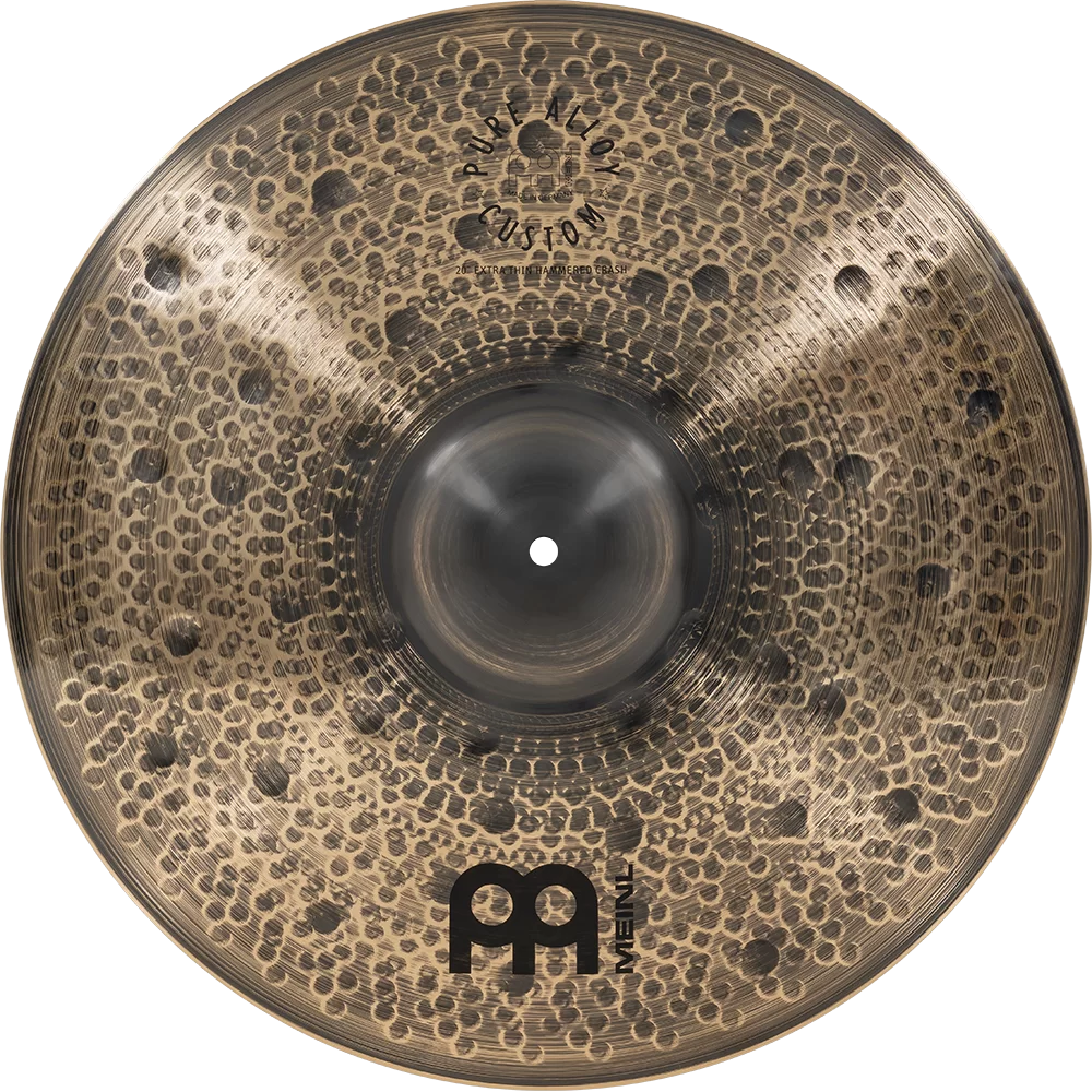 Meinl 20" Pure Alloy Custom Extra Thin Hammered Crash