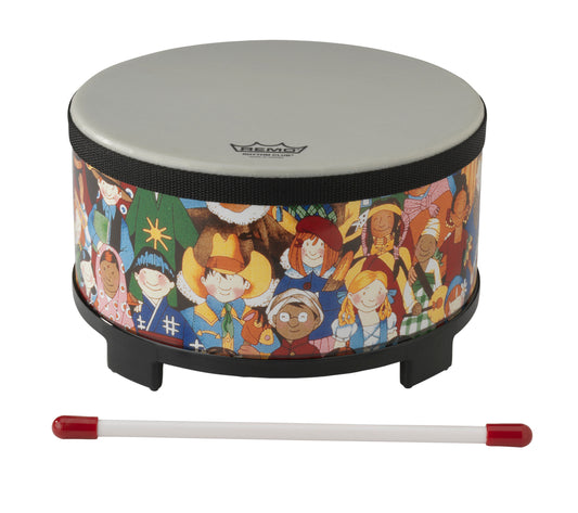 Remo RH-5010-00 Rhythm Club Floor Tom Drum. Rhythm Kids 10"