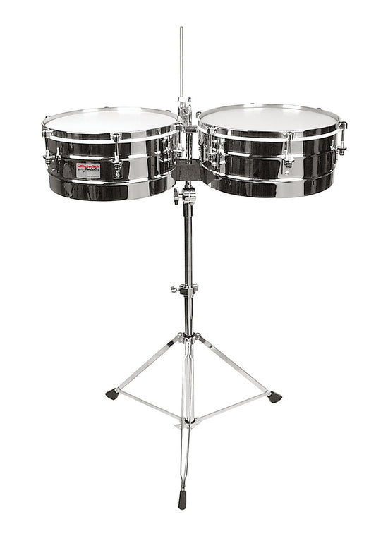 Rhythm Tech RT5345 Timbales Chrome with Stand