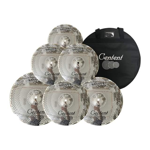 Centent Reduced Volume Cymbal Pack - Silver