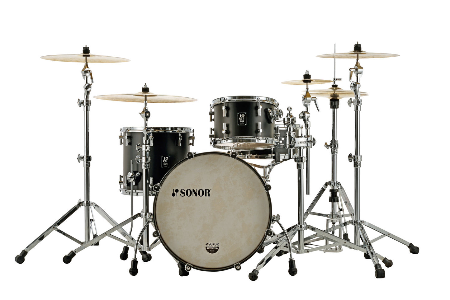 SONOR SQ1 20" 3-PC SHELL PACK-GT BLACK