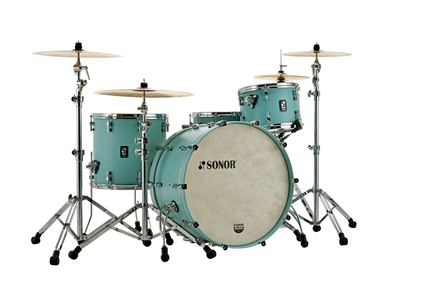 SONOR SQ1 24" 3-PC SHELL PACK-CRUISER BLUE