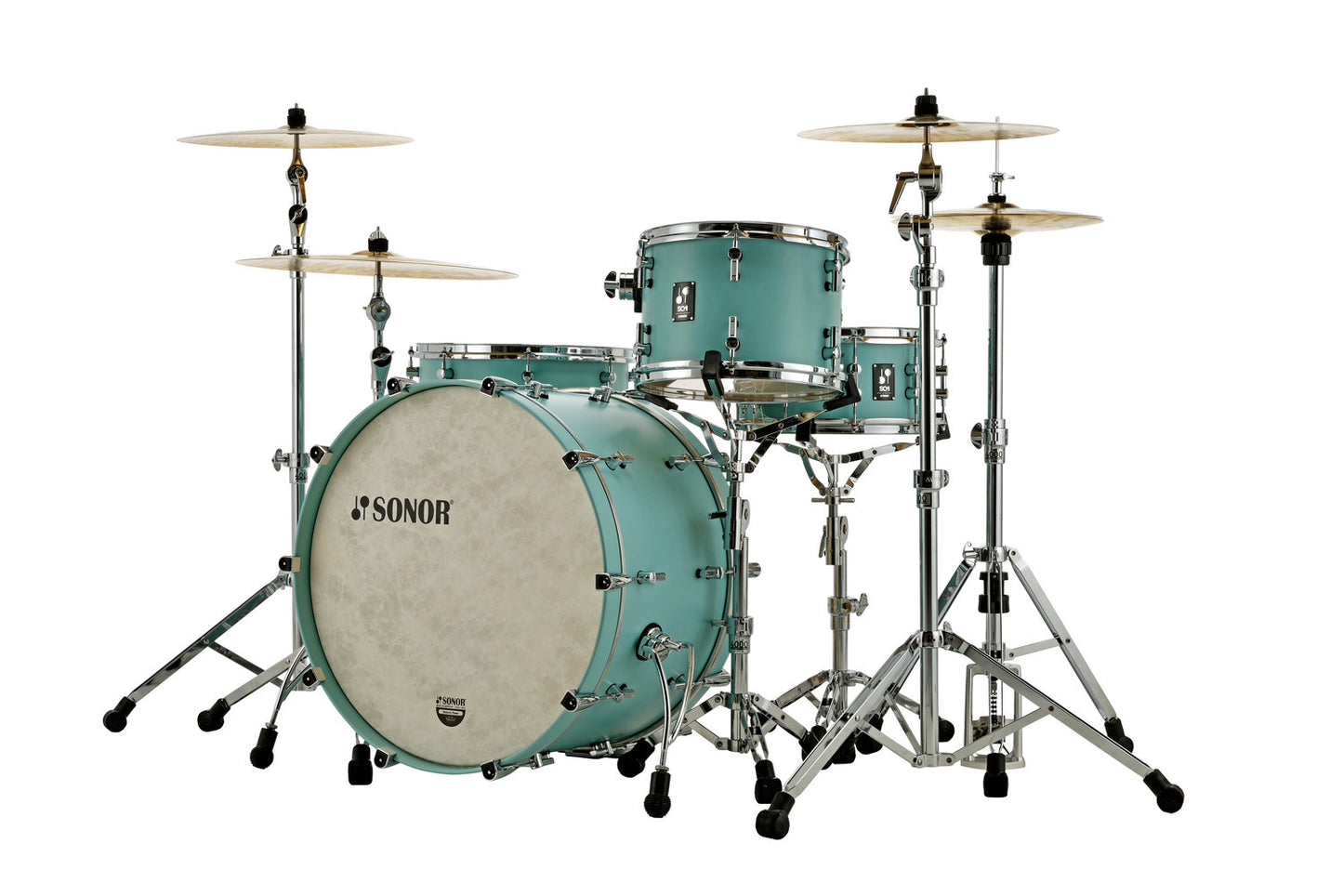 SONOR SQ1 24" 3-PC SHELL PACK-CRUISER BLUE