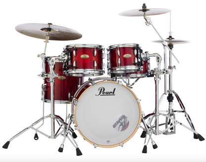 Pearl Session Studio Select 4-piece Shell Pack - 20" Bass Drum ANTIQUE CRIMSON BURST