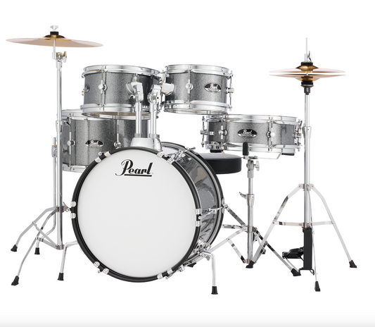 Pearl Roadshow Jr. 5-Piece Shell Pack - 16' Bass Drum GRINDSTONE SPARKLE