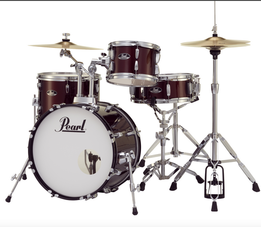 Pearl Roadshow 4-Piece Shell Pack - 18" Bass Drum RED WINE