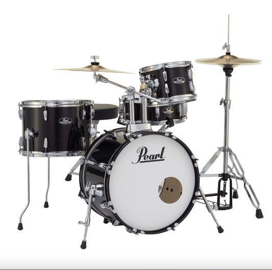 Pearl Roadshow 4-Piece Shell Pack - 18" Bass Drum JET BLACK