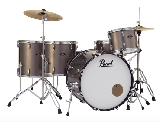 Pearl Roadshow 5-Piece Shell Pack - 22" Bass Drum & 2 Floor Toms BRONZE