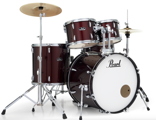 Pearl Roadshow 5-Piece Shell Pack - 22" Bass Drum RED WINE