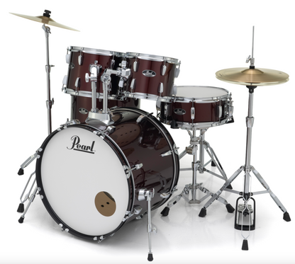 Pearl Roadshow 5-Piece Shell Pack - 22" Bass Drum RED WINE