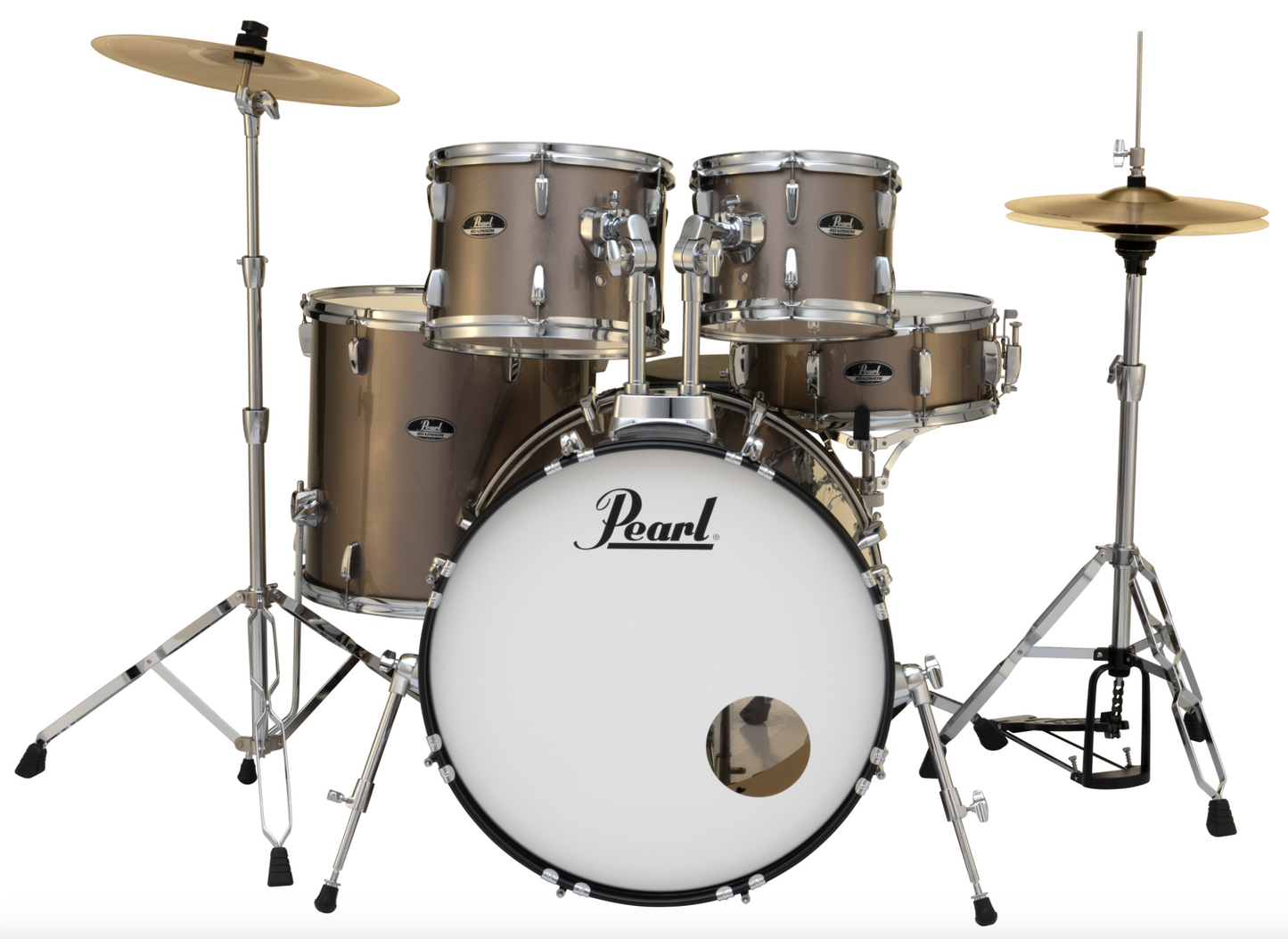 Pearl Roadshow 5-Piece Shell Pack - 22" Bass Drum BRONZE