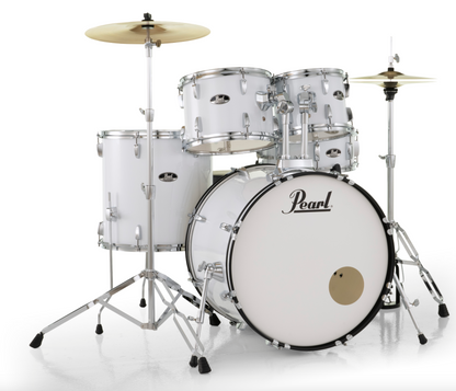 Pearl Roadshow 5-Piece Shell Pack - 22" Bass Drum PURE WHITE