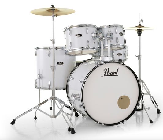 Pearl Roadshow 5-Piece Shell Pack - 22" Bass Drum PURE WHITE