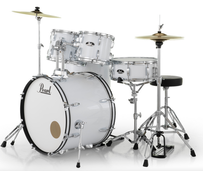 Pearl Roadshow 5-Piece Shell Pack - 22" Bass Drum PURE WHITE