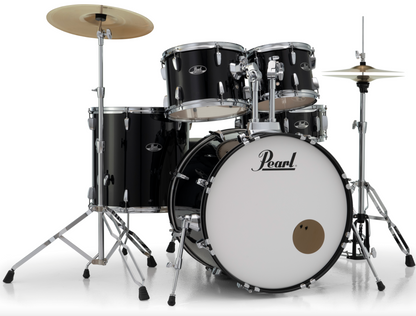 Pearl Roadshow 5-Piece Shell Pack - 22" Bass Drum JET BLACK
