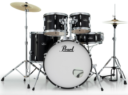 Pearl Roadshow 5-Piece Shell Pack - 22" Bass Drum JET BLACK