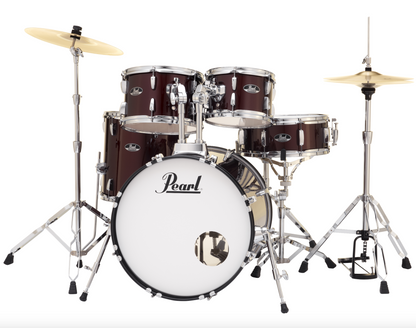 Pearl Roadshow 5-Piece Shell Pack - 20" Bass Drum RED WINE
