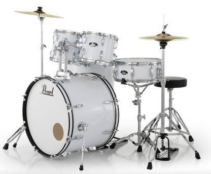 Pearl Roadshow 5-Piece Shell Pack - 20" Bass Drum PURE WHITE