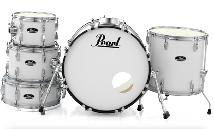 Pearl Roadshow 5-Piece Shell Pack - 20" Bass Drum PURE WHITE