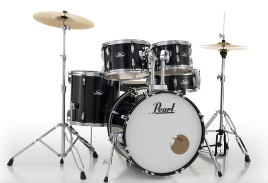 Pearl Roadshow 5-Piece Shell Pack - 20" Bass Drum JET BLACK