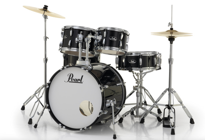 Pearl Roadshow 5-Piece Shell Pack - 20" Bass Drum JET BLACK