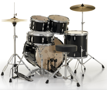 Pearl Roadshow 5-Piece Shell Pack - 20" Bass Drum JET BLACK