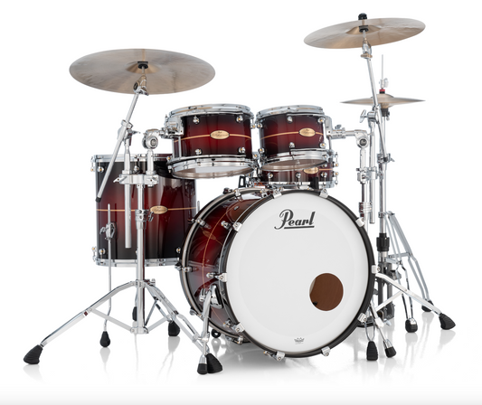 Pearl Reference One 4 Piece Shell Pack "XSP" - 22" Bass Drum NATURAL BANDED REDBURST