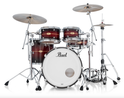 Pearl Reference One 4 Piece Shell Pack "XSP" - 22" Bass Drum NATURAL BANDED REDBURST