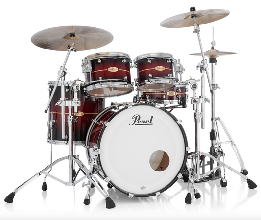 Pearl Reference One 4 Piece Shell Pack "XSP" - 22" Bass Drum NATURAL BANDED REDBURST