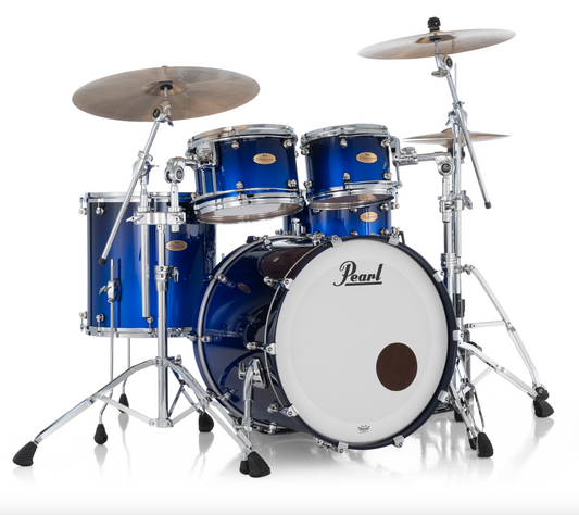 Pearl Reference One 4 Piece Shell Pack "XESP" - 22" Bass Drum KOBALT BLUE FADE METALLIC