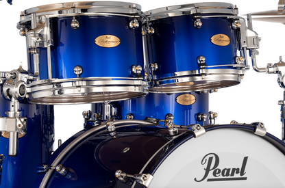 Pearl Reference One 4 Piece Shell Pack "XESP" - 22" Bass Drum KOBALT BLUE FADE METALLIC