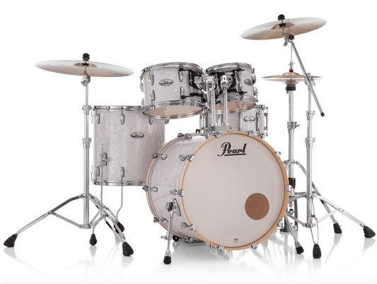 Pearl Professional Series 4 Piece Shell Pack - 22" Bass Drum WHITE MARINE PEARL