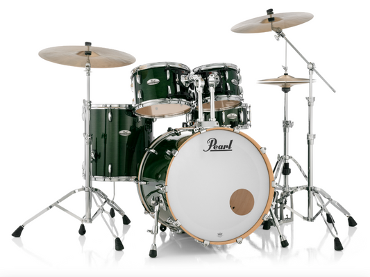 Pearl Professional Series 4 Piece Shell Pack - 22" Bass Drum EMERALD MIST
