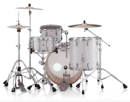 Pearl Professional Series 3 Piece Shell Pack - 22" Bass Drum WHITE MARINE PEARL