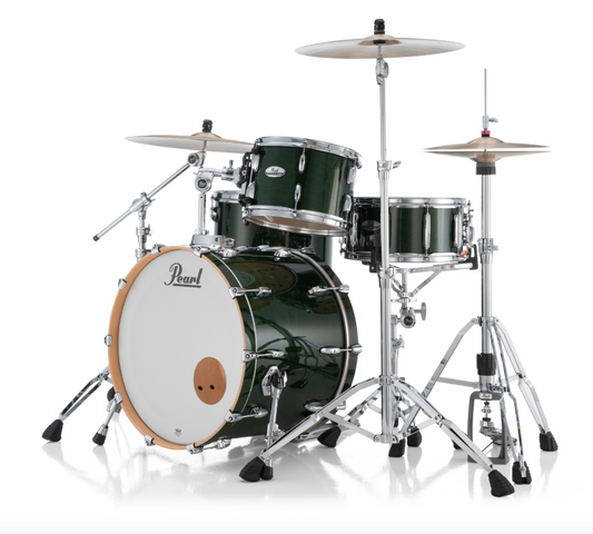 Pearl Professional Series 3 Piece Shell Pack - 22" Bass Drum EMERALD MIST
