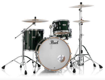 Pearl Professional Series 3 Piece Shell Pack - 22" Bass Drum EMERALD MIST