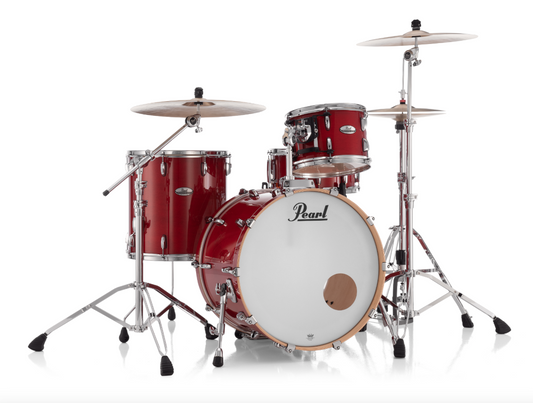Pearl Professional Series 3 Piece Shell Pack - 22" Bass Drum SEQUOIA RED