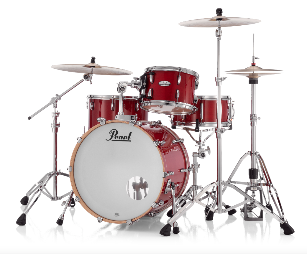 Pearl Professional Series 3 Piece Shell Pack - 22" Bass Drum SEQUOIA RED