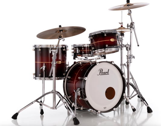 Pearl Reference One 3 Piece Shell Pack - 20" Bass Drum NATURAL BANDED REDBURST