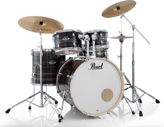 Pearl Export 5-Piece Drum Set With Sabian Cymbals - 22" Bass Drum METALLIC AMETHYST TWIST