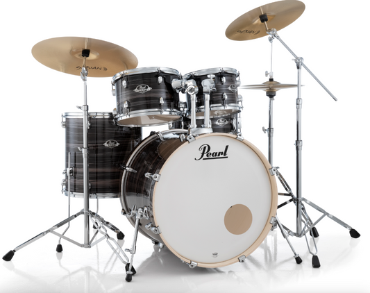 Pearl Export 5-Piece Drum Set With Sabian Cymbals - 22" Bass Drum METALLIC AMETHYST TWIST